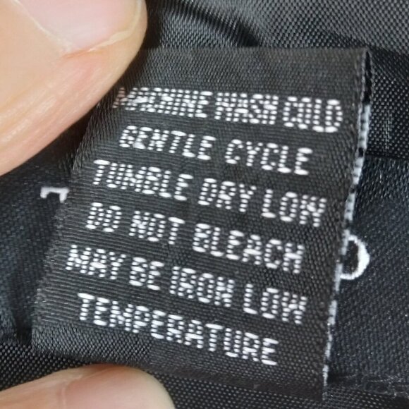 T Milano Black Micro Pleated Triple Lapel Button Up Blazer Sz 14 - Picture 8 of 9